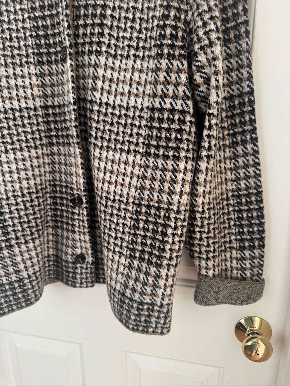J. Jill Cozy Autumn Plaid Shacket - Picture 5 of 8